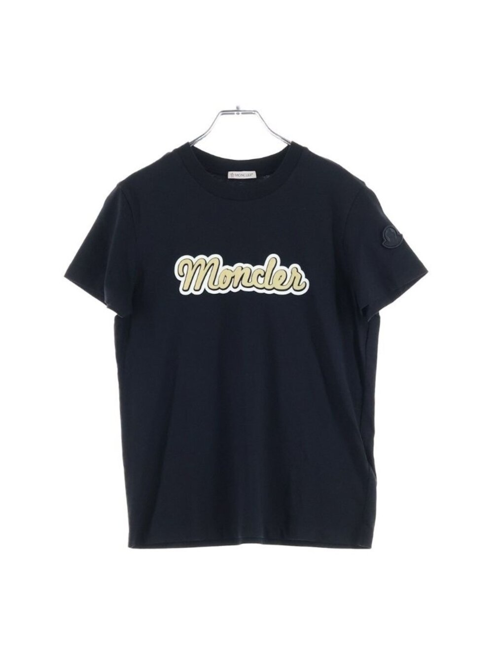 Moncler Maglia a Maniche Corte Tee Maria Manique Corque Logo Print Short Sleeve